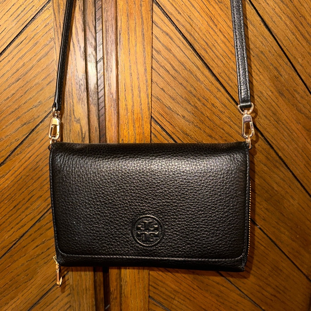 Tory Burch Leather Small Crossbody Bag